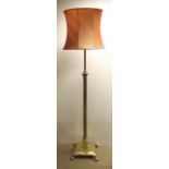 Exceptional Quality Victorian Telescopic Brass Standard Lamp