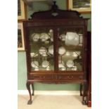 Exceptional Quality Edwardian Mahogany Ball & Claw Display Cabinet