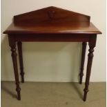 William IV Period Mahogany Console Table