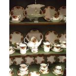 58 Piece Royal Albert Tea Service (Old Country Rose)