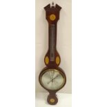 Inlaid Mahogany Holborn Barometer