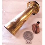 An early 1930s brass Lucas New Alto car horn - sold with a cast aluminium 70 years of Austin 7 car