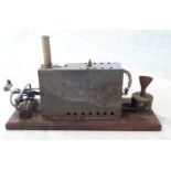 A model live steam marine engine