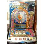 An upright coin operated fruit machine - Golden Dragon by Barcrest