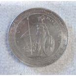 A 1900 silver Great Britain trade dollar