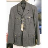 A mid 20th Century German Bundeswehr Luftwaffe uniform jacket