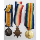 F.R. Davey Pte. SS-20749 Army Service Corps: First World War medal group of 1914-1918 Medal, 1914-15