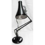 A vintage Type 75 Anglepoise lamp in black finish