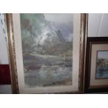 William Dealtry ‘Springtime in Glencoe’, Oil on board, 11” x 7”