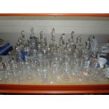 VARIOUS CUT GLASS BELLS, to include boxed Swarovski , Royal Doulton, Tutbury etc