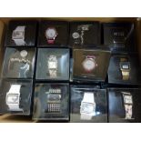 A BOX OF THIRTY SIX BRAND NEW FASHION WATCHES