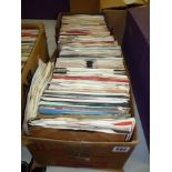 APPROXIMATELY 200 SINGLES, from 1960 to 1990's, including New York Dolls, The Clash etc