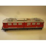 A BOXED KISS G SCALE GE6/6 PONTRESINA ELECTRIC LOCOMOTIVE, No.705 (97112)