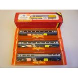 A BOXED HORNBY RAILWAYS OO GAUGE H.S.T. POWER CAR AND DUMMY POWER CAR, No.253 005 (43010 and 11) (