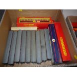 A COLLECTION OF BOXED AND UNBOXED ASSORTED OO GAUGE BRITISH RAILWAYS COACHES, Tri-ang, Hornby,