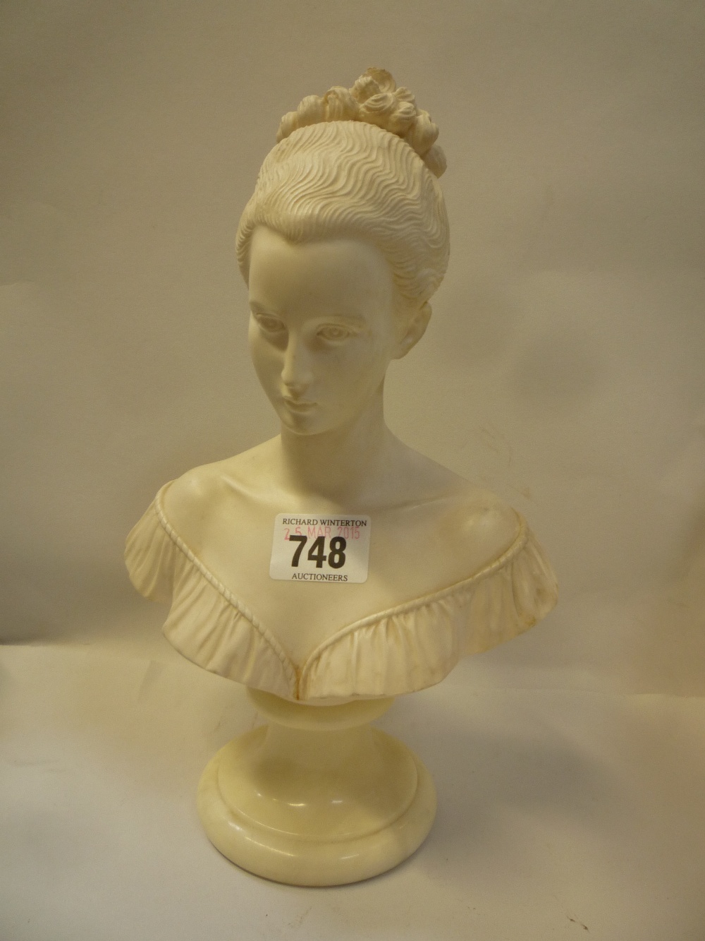 A PRIEST MARIANS GIFT WARE BUST