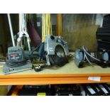 A BLACK AND DECKER CIRCULAR SAW, Bosch sander etc (3)