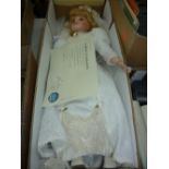 A BOXED COLLECTORS DOLL, 'Rebecca'