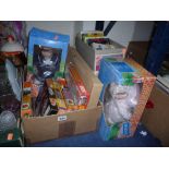 VARIOUS JIGSAWS, COLLECTORS DOLLS, 8MM PROJECTOR AND FILMS, etc