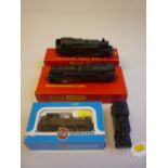 FOUR BOXED AND UNBOXED ASSORTED OO GAUGE TANK LOCOMOTIVES, Tri-ang Railways, No.82004 (R.59), B.R.