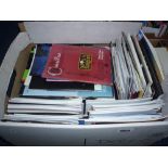 A BOX OF VARIOUS CONCERT AND THEATRE PROGRAMMES, etc