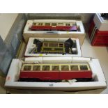 A BOXED L.G.B. G SCALE KOLN TRAMCAR, No.438 (21360), with literature, a boxed Schiede G Scale T33