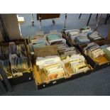 A VERY LARGE COLLECTION OF POSTCARDS, approximately 4800, early 20th Century through to late 20th