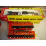 TWO BOXED FLEISCHMANN HO GAUGE DB LOCOMOTIVES, No.50 058 (1363) and 55 2781 (4145), and two boxed