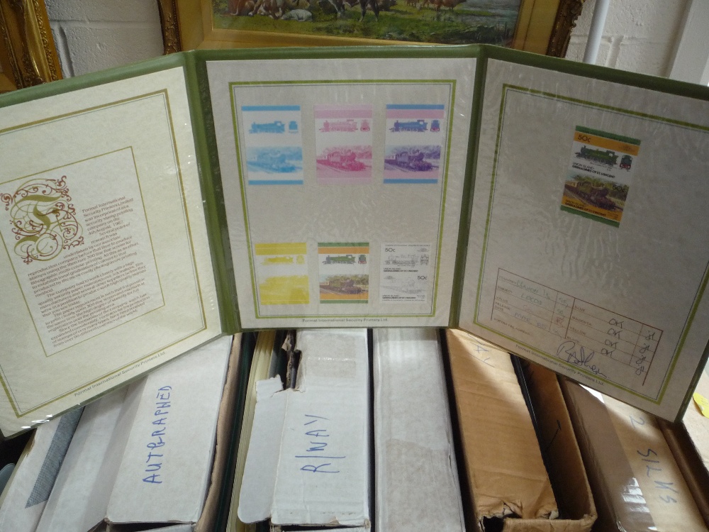 A LARGE ACCUMULATION OF MODERN COMMEMORATIVE COLLECTIONS, in albums and folders, in nine boxes - Image 7 of 7