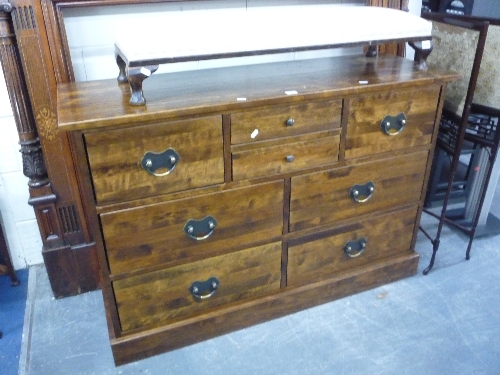 A LAURA ASHLEY CHEST, of eight drawers of varying sizes