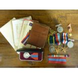 WWII GROUP OF MEDALS, attributed to 837299 Bombardier J. Nicholson Royal Artillery 1939-45 Star,