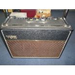 A 1963 VOX AC-30 VALVE  AMPLIFIER, with original valves (bright channel valve needs replacing), Blue