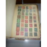 A COLLECTION OF STAMPS, in two albums
