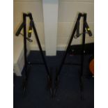 TWO MUSICAL INSTRUMENT STANDS