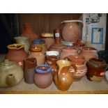 VARIOUS STONEWARE ITEMS, (s.d.)