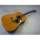 A NEVADA ACOUSTIC STEEL STRUNG GUITAR, Made in China, Model No.W400 NPK