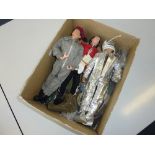 A COLLECTION OF UNBOXED AND ASSORTED ACTION MAN FIGURES, UNIFORMS AND EQUIPMENT, to include Space,