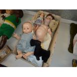 A SCHOENAU & HOFFMEISTER BISQUE HEAD DOLL, nape of neck marked 'S PB H B S Germany', sleeping