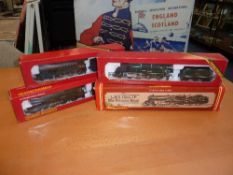 FOUR BOXED HORNBY RAILWAYS OO GAUGE LOCOMOTIVES, 'King Edward I' No.6024, G.W.R. green livery (R.