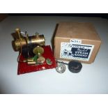 A BOXED HOBBIES LTD MODEL STEAM ENGINE, No.SE.2, c.1930's, not tested, complete with instructions