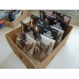 FOUR BOXED MAD MAX 'THE ROAD WARRIOR' ACTION FIGURES, 'Gyro Captain', 'Wez', 'Humungus' and 'Warrior