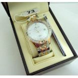 A LADIES INGERSOL WATCH, boxed