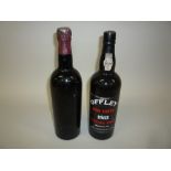 OFFLEY BOA VISTA VINTAGE PORT 1982, one bottle, Cockburn's Vintage Port 1955, one bottle (2)