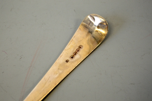 FOUR SILVER BASTING SPOONS, various dates and makers, London 1893 Josiah Williams & Co, London - Image 4 of 5