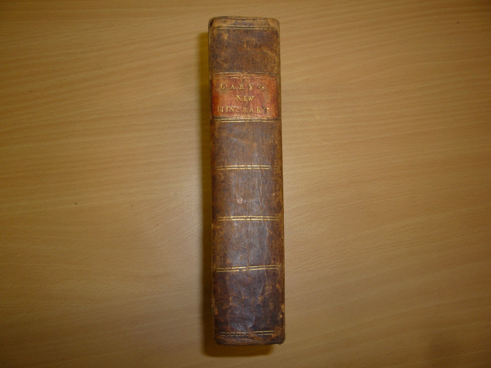 CARY'S NEW ITINERARY..., of The Great Roads.... Of England and Wales 5th Edition, 1812, full - Image 2 of 3