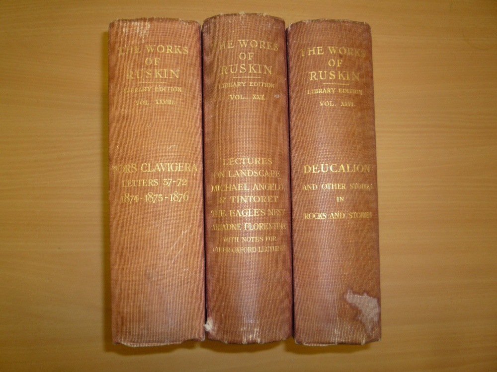 RUSKIN, JOHN, The Complete Works 1907, Library Edition complete in 39 volumes - Image 3 of 3