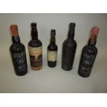 A MIXED PARCEL OF PORT, John Sarson & Son, Leicester, one bottle, no label but marked on wax seal,
