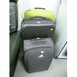 THREE VARIOUS SUITCASES, including one Samsonite