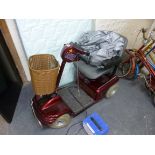 AN ELECTRIC SCOOTER, for spares and repairs (key) (charger)