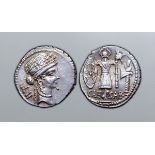 Julius Caesar AR Denarius